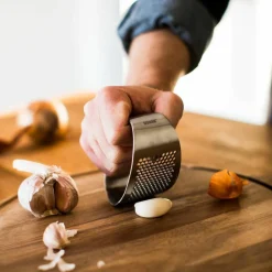 Garli hvitløkspresse, rustfritt stål
