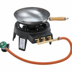 Gassbrenner 7 kW inkl. regulator og wokpanne