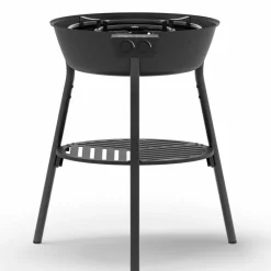 Gassbrenner med stativ LL svart 78 cm