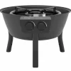 Gassbrenner med stativ SL svart 48 cm