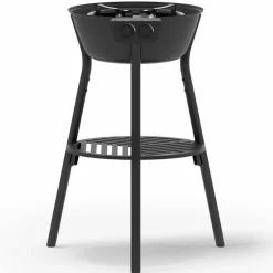 Gassbrenner med stativ svart 48 cm