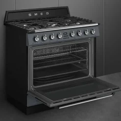 Gasskomfyr Victoria TR90GMBL 90 cm, svart