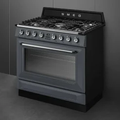 Gasskomfyr Victoria TR90GMBL 90 cm, svart