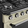 Gasskomfyr Victoria TR90GMP 90 cm, creme