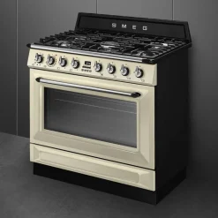 Gasskomfyr Victoria TR90GMP 90 cm, creme