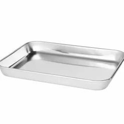 Gastrobrett i rustfritt stål 31 x 24 cm