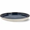 Gastro middagstallerken 27 cm, hvit/grønn