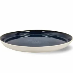 Gastro middagstallerken 27 cm, hvit/grønn