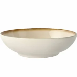 Gastro pastaskål 20 cm, hvit/grønn