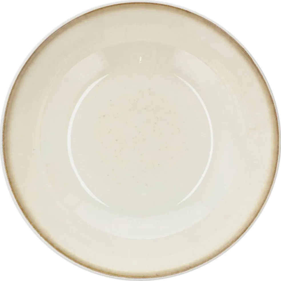 Gastro pastaskål 20 cm, hvit/mørkeblå