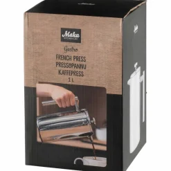 Gastro presskanne 1 liter, rustfritt stål