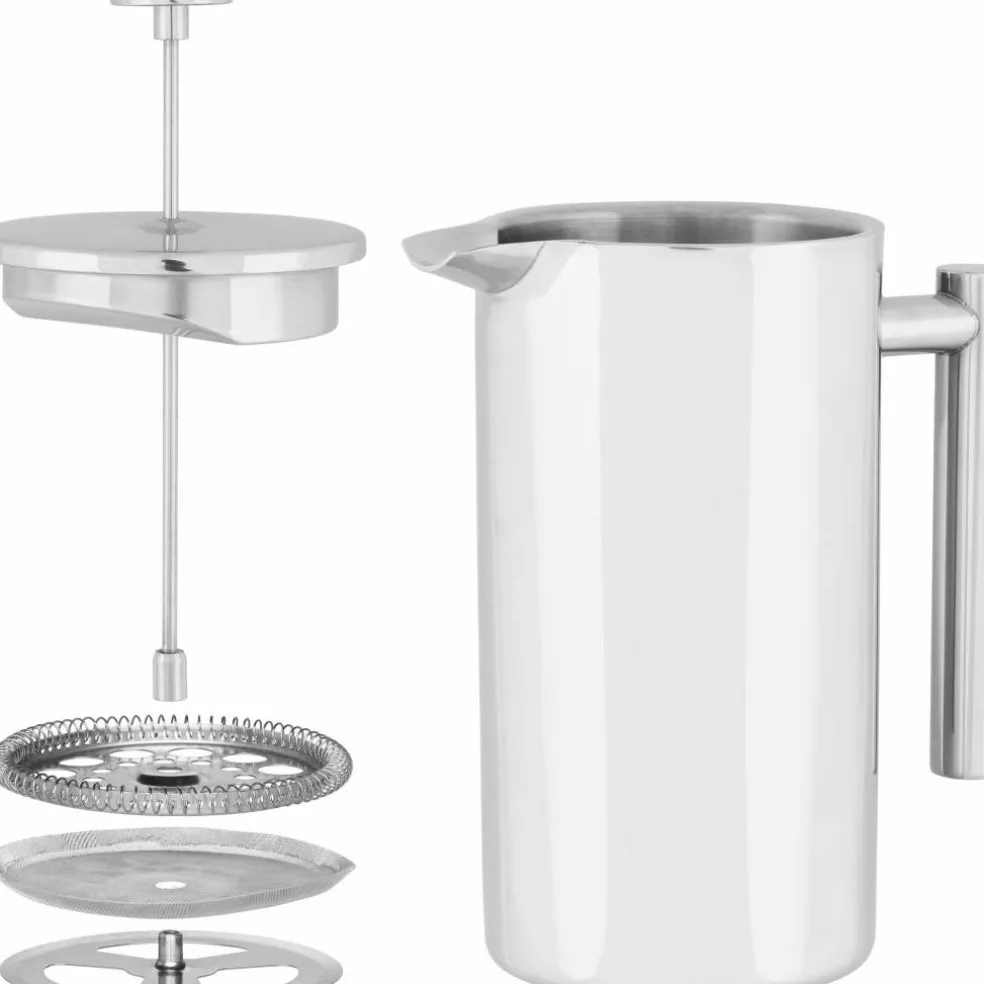 Gastro presskanne 1 liter, rustfritt stål