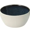 Gastro skål 12 cm, hvit/mørkeblå