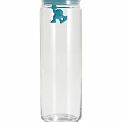 Gianni Glasskrukke med Lokk Svart 200 cl