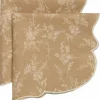 Gia serviett blomst 45 x 45 cm 2-pakning, beige