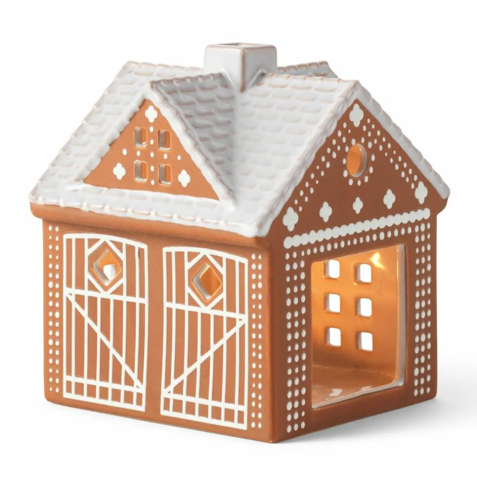 Gingerbread lyslykt 11,5 cm