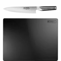 G-2 kokkekniv 20 cm + skjærebrett i sukkerrør