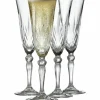 Glass Champagne Melodia 16 cl 4 st