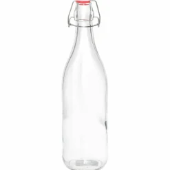 Glassflaske med patentlokk 1 liter