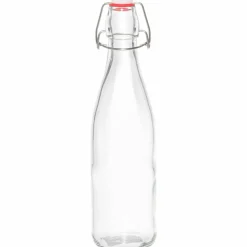 Glassflaske med patentlokk 1 liter