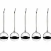 Glasskule 40 mm, 5-pakning, speilblank finish