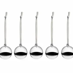 Glasskule 40 mm, 5-pakning, speilblank finish