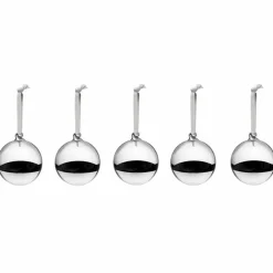 Glasskule 40 mm, 5-pakning, speilblank finish