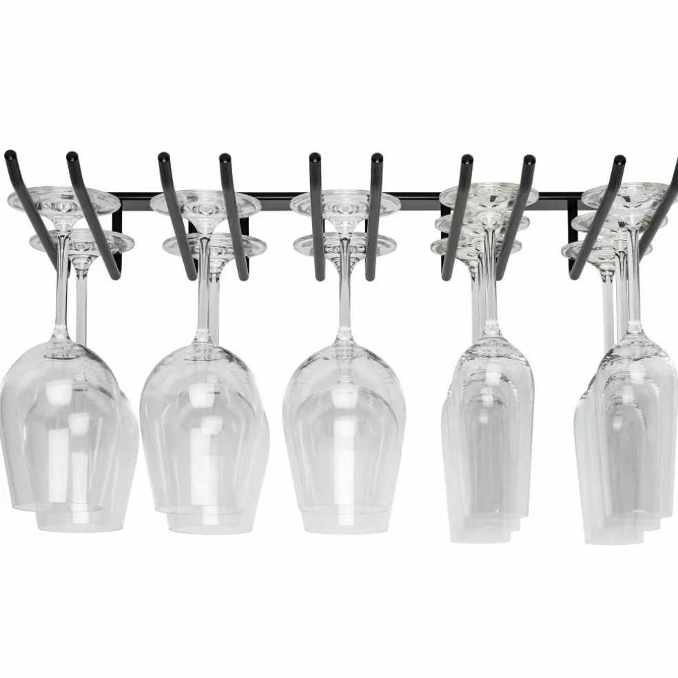 Glassoppheng til tak 15 glass, svart