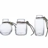 Glassvase 8 cm, 3-pakning