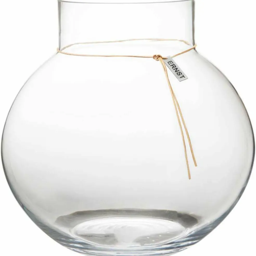 Glassvase Rund Ø38 x H 37