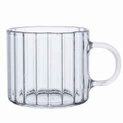 Gløggglass med riller 10 cl
