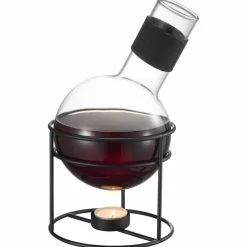 Glora gløggkolbe 1,3 liter, svart