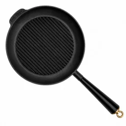 Gold grillpanne i støpejern 28 cm