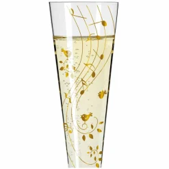 Goldnacht champagneglass, NO:2