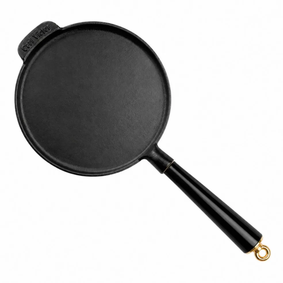 Gold pannekakepanne 23 cm, støpejern
