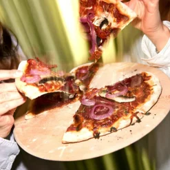 Grand Cru pizzabrett og pizzaskjærer 35 cm, bøk