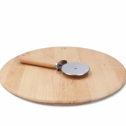 Grand Cru pizzabrett og pizzaskjærer 35 cm, bøk