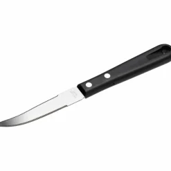 Grapefruktkniv Tagget Rustfritt Stål Svart Håndtak