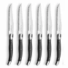 Grillkniver i trekloss, antracit