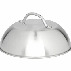 Grillkuppel i rustfritt stål Ø 22,5 cm