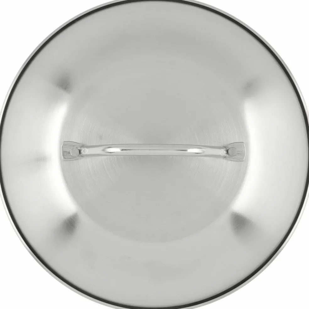 Grillkuppel i rustfritt stål Ø 22,5 cm