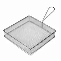 Grillkurv 20 × 20 cm, rustfritt stål