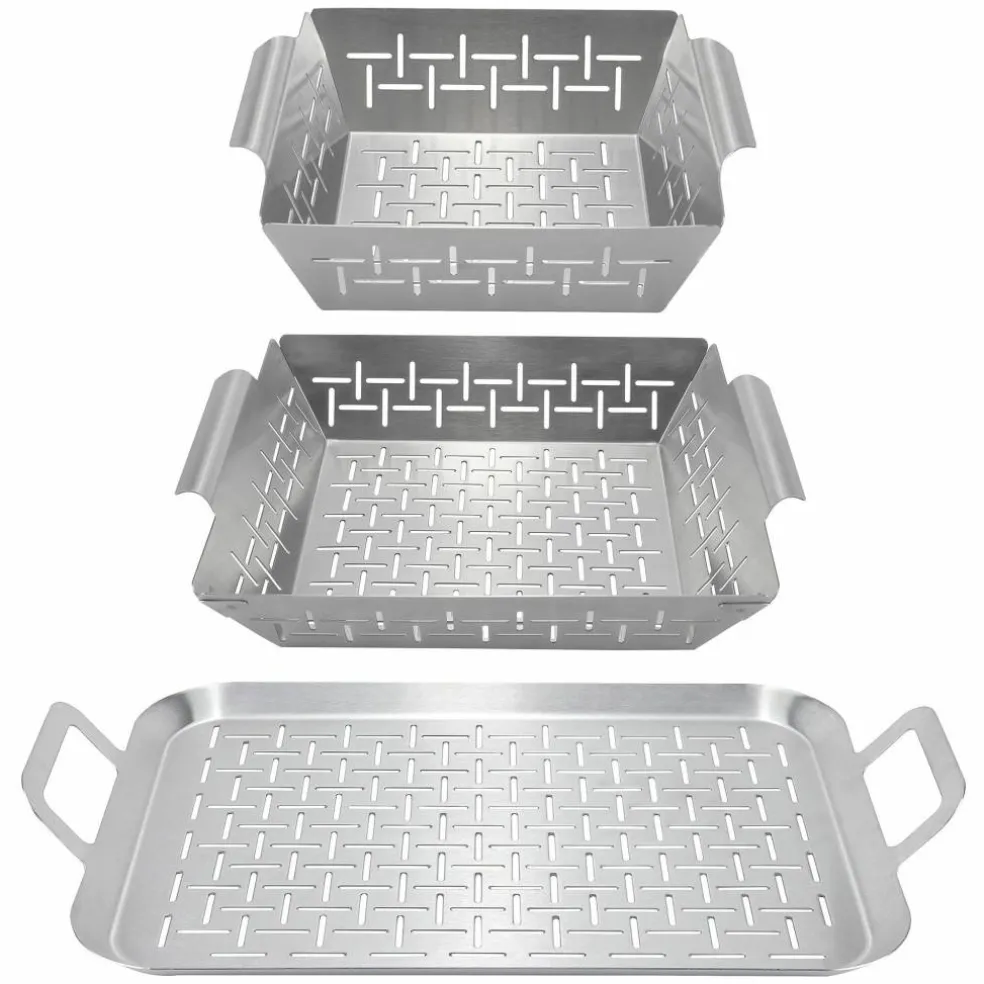 Grillkurver, 3-pakning