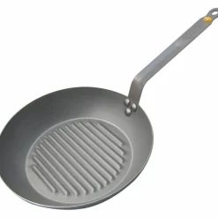 Grillpanne Karbonstål Lyonnaise Mineral B Dia 26 cm