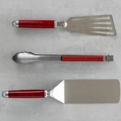 Grillsett 3 deler, empire red