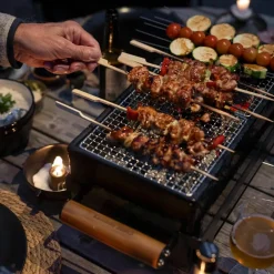 Grillspyd 30 cm 100-pakning, bambus