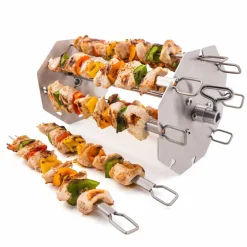 Grillspydholder for rotisseri