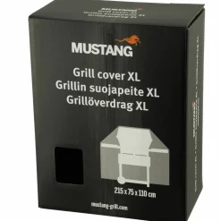 Grilltrekk XL 215 x 75 x 110 cm, svart