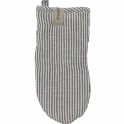 Grillvott stripete, karamell/beige