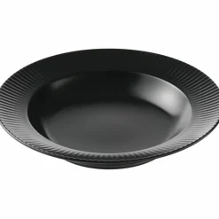 Groovy Dyp Tallerken 23 cm Svart Stengods